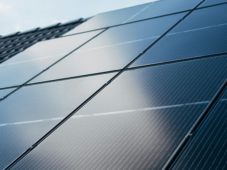 Photovoltaic system on a roof