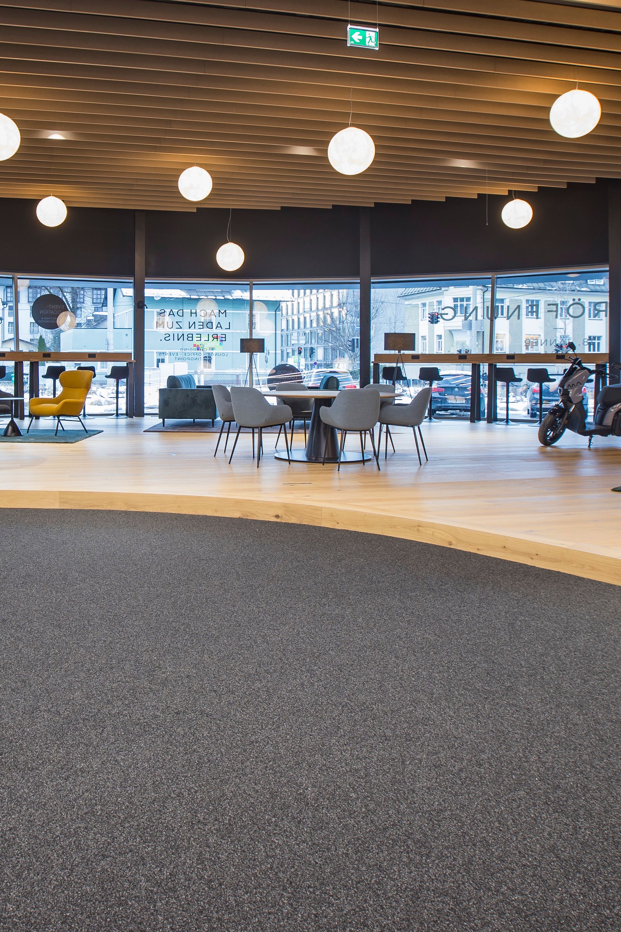 Interior of the MOONCITY