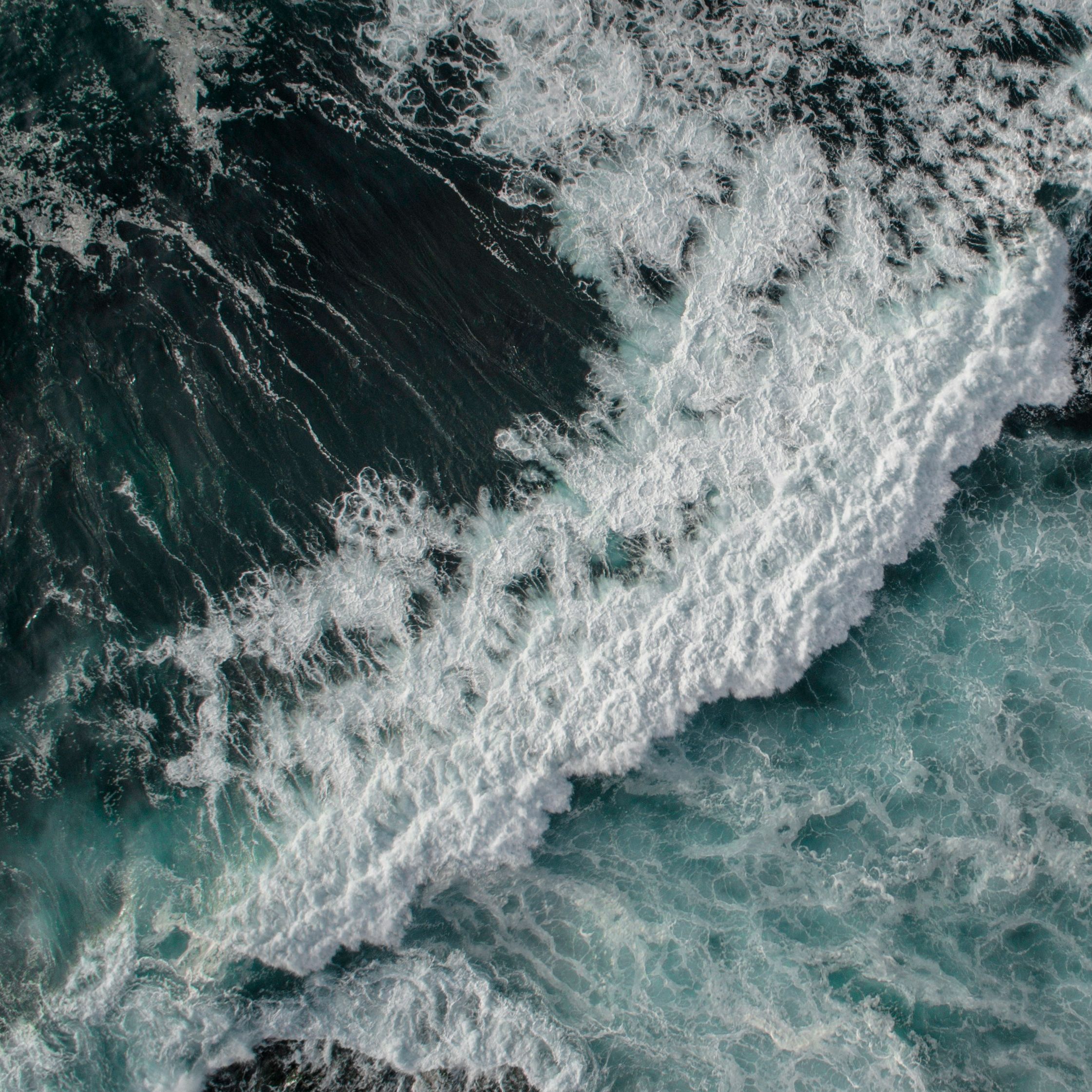 Sea from a bird's eye view