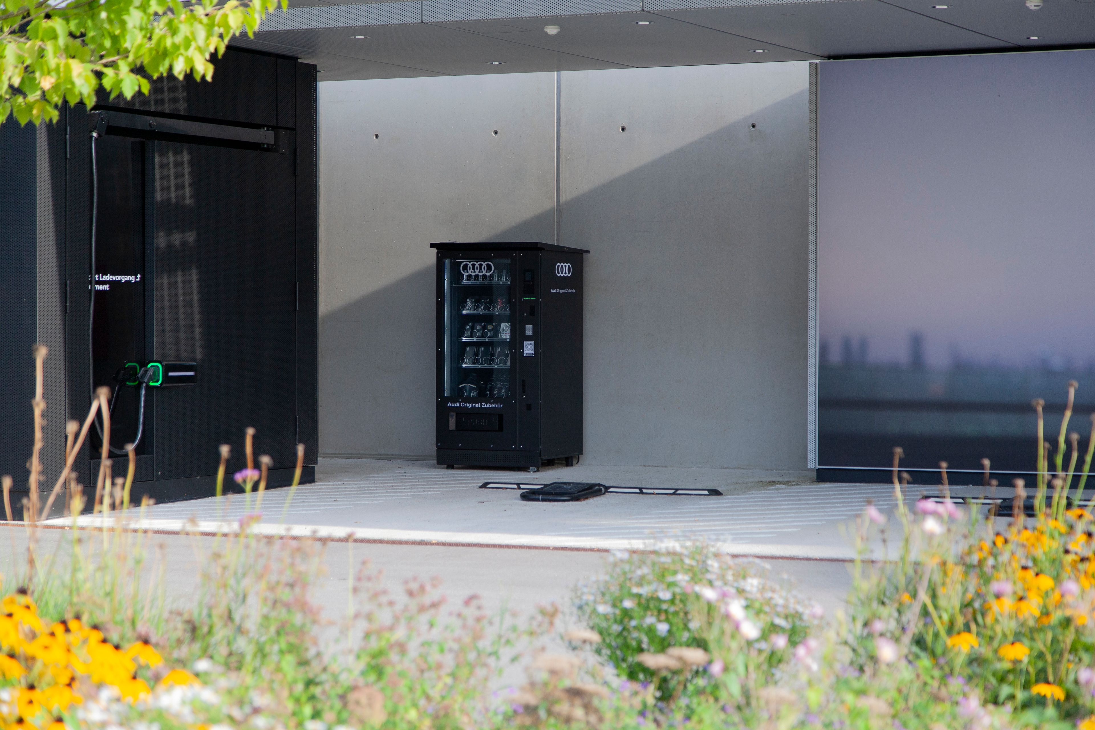 Audi Automat bei Audi Charging Hub