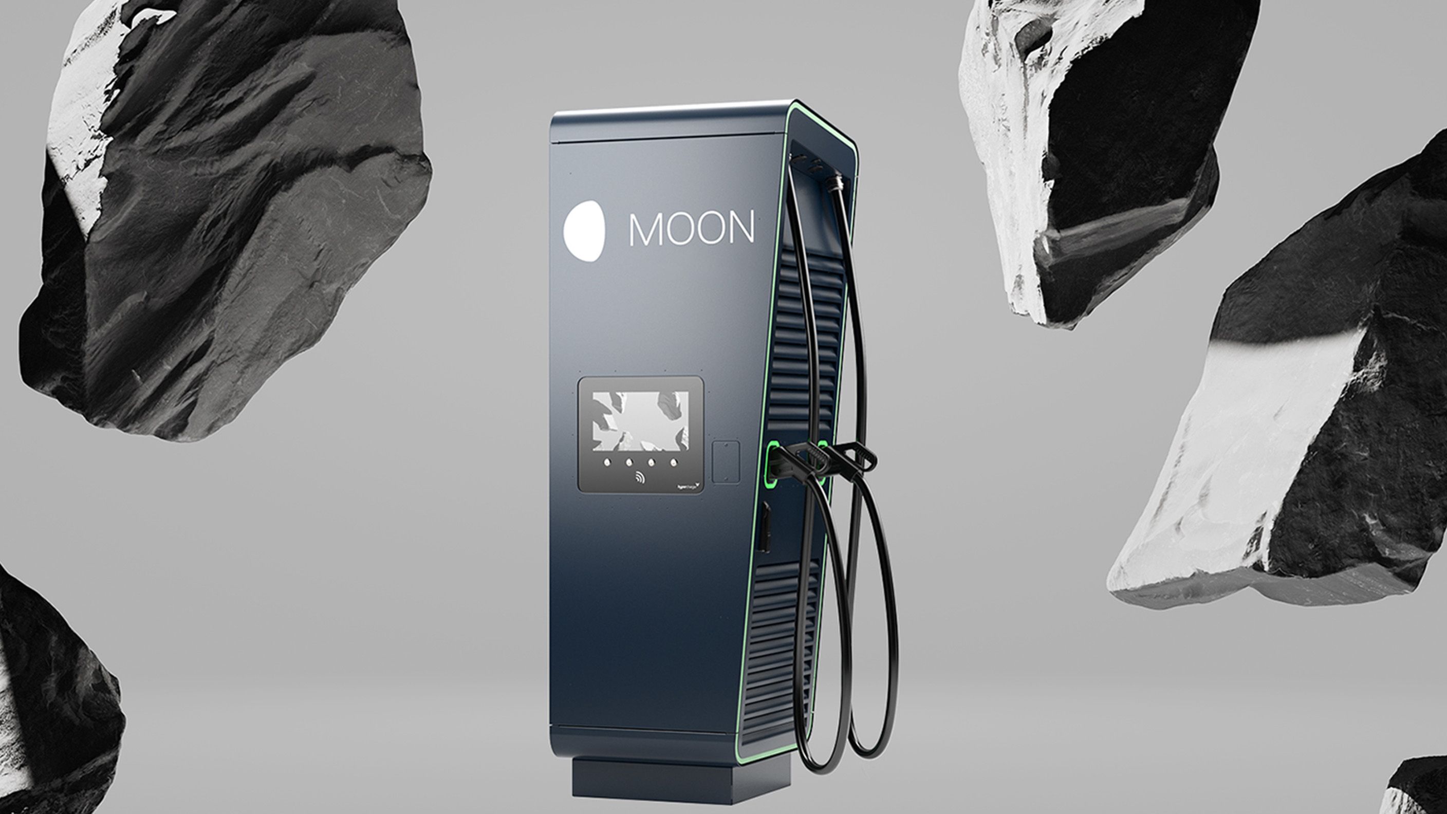 POWER Charger 300-400 DC de lado com pedras