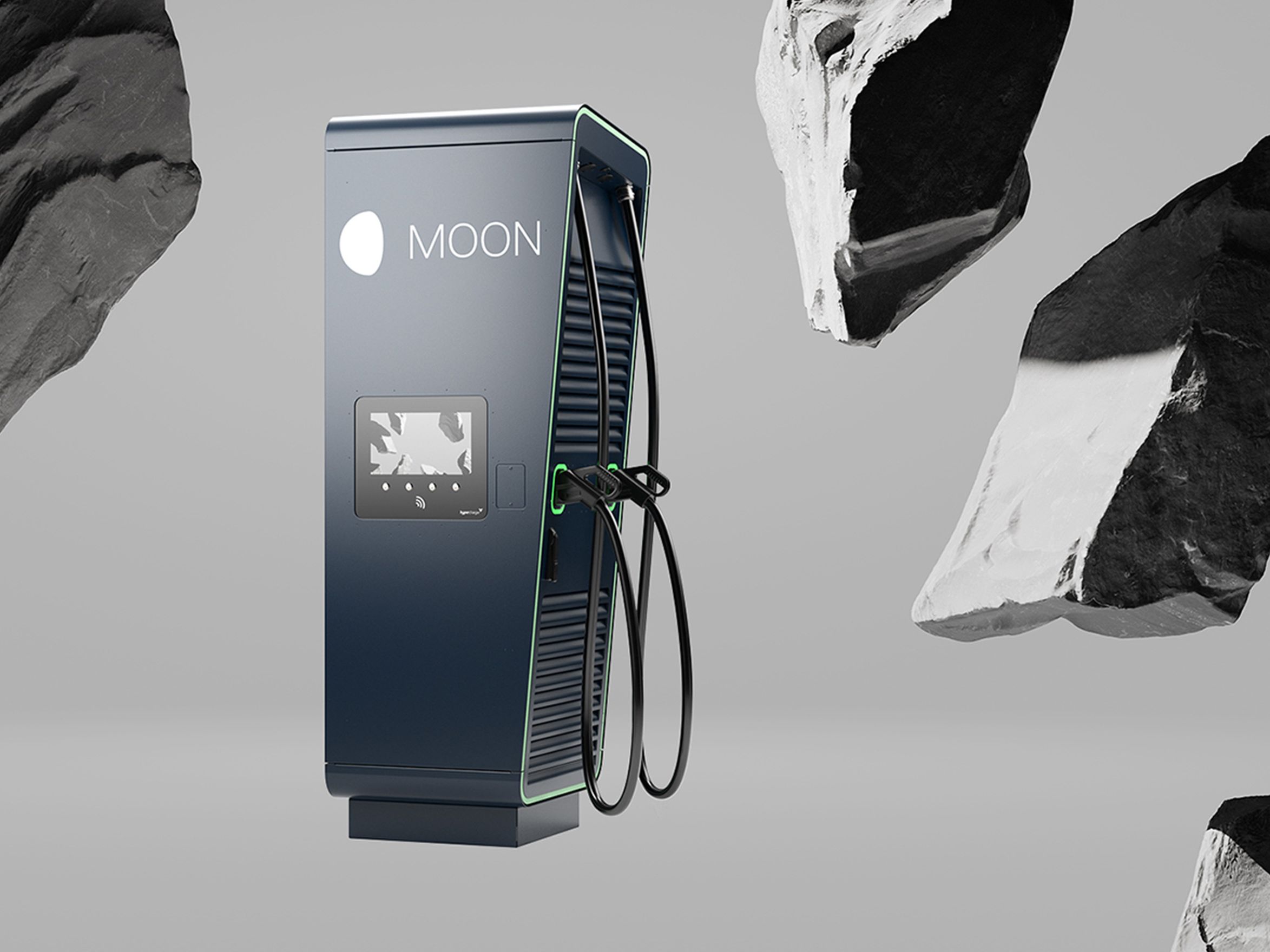 POWER Charger 300-400 DC sideways with boulders